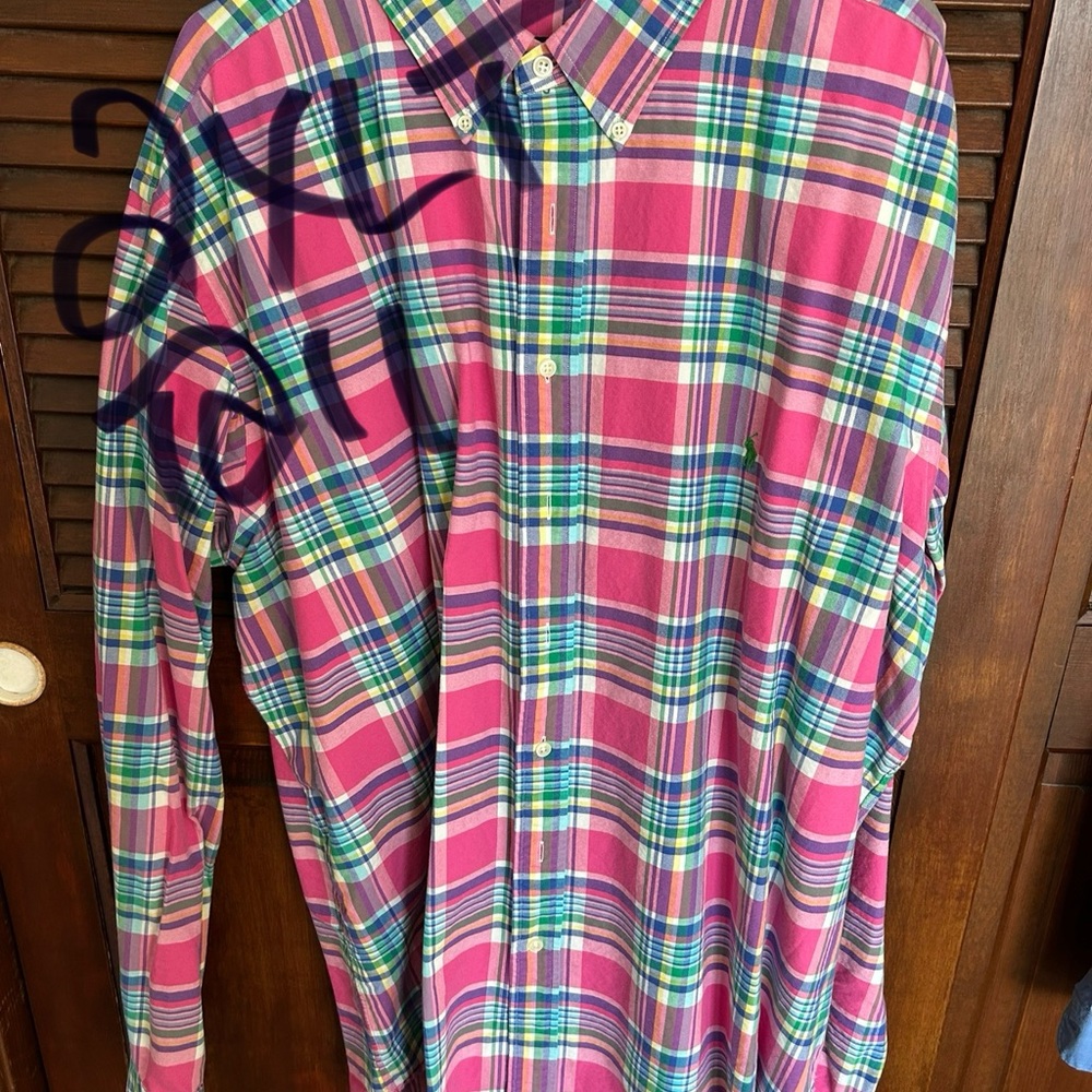 Ralph Lauren long sleeve button up shirt. 2XLT